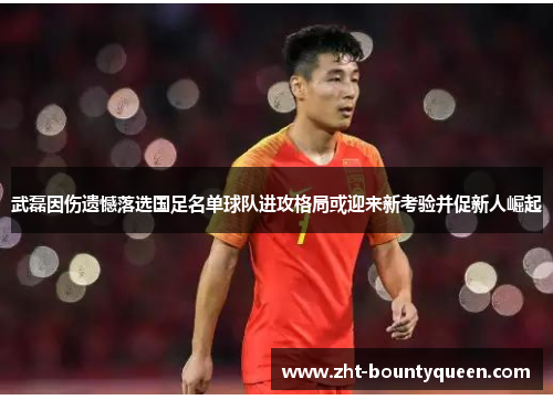 武磊因伤遗憾落选国足名单球队进攻格局或迎来新考验并促新人崛起 武磊因伤遗憾落选国足名单球队进攻格局或迎来新考验并促新人崛起